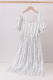 Floral print mom&me dress