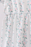 Floral print mom&me dress
