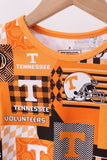 Orange Tennessee VOLS bamboo pajama set