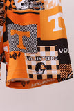 Orange Tennessee VOLS bamboo pajama set