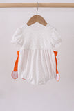 Tennessee go vols embroidery bow bubble