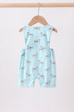 Blue carousel smocked jonjon