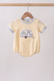 Khaki camper applique bubble