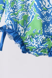 Ocean garden splash rashguard
