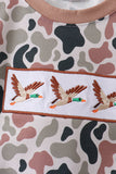 Camo Duck Embroidered Set