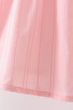 Pink Princess Embroidered Jacquard Set