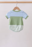 Blue&green Stripe Bubble