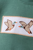 Green Mallard Embroidered Set