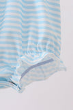 Blue Ice Cream Applique Bubble