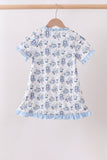 Blue Beach UPF Swim Coverup