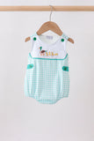 Green Mallard Embroidered Bubble