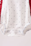 Maroon Alabama Elephant Applique Ruffle Bubble