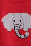 Maroon Alabama Elephant Applique Set