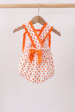 Orange Tennessee Dog Appliqué Bubble