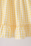Mustard Honey Bear Embroidered Set