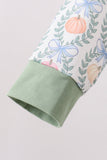 Sage Pumpkin Ruffle Jogger Set