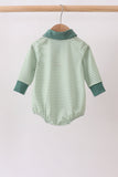 Teal Stripe pocket bubble