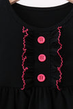 Black princess bamboo dress