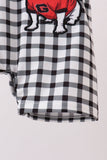 Red Georgia Applique Gingham Jon Jon