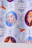 Blue frozen character bamboo pajama set