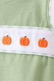 Green Pumpkin Embroidery Bubble