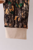Gray Deer Applique Pants Set