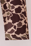Camouflage duck applique Pants Set