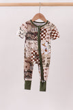 Forest Hunting Bamboo Romper