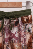 Forest Hunting Bamboo Pocket Pajama set