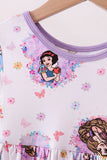 Purple princess pants set