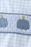 Blue Pumpkin Smocked Gingham Jon Jon