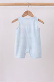 Blue Pumpkin Smocked Gingham Jon Jon