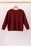 Brown Mississippi Hail State Embroidery Top