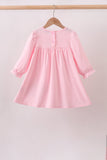 Pink Mallard Applique Ruffle Dress