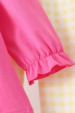 Pink shine for jesus embroidery pocket pants set