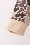 Camouflage duck embroidery jogger set