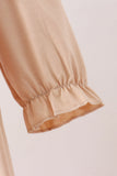 Camouflage duck embroidery ruffle dress