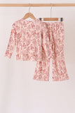 Khaki princess bamboo mom&me pants set