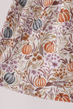 Pumpkin Embroidery Lace Ruffle Dress