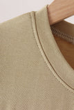 Sage pumpkin embroidery top