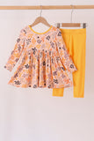 Mustard leaves bamboo pants set
