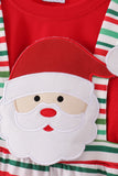 Red santa claus applique 2pc set