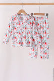 Blue frozen pajama set