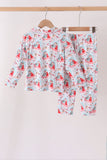 Blue frozen pajama set