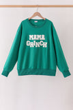 Green Grinch French Knot Mom&me Top
