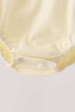 Navy&yellow farm embroidery bubble