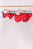Red 2pc mom & me swimsuit