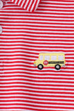 Red School bus Polo Set