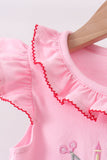 Pink Apple Embroidery Set