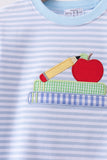 Blue Apple Pencil Embroidery Set